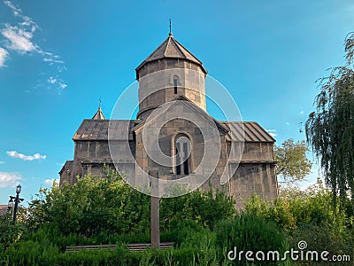 Holy Mother of God Church in the city of Yerevan Stock Photo