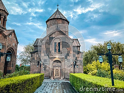 Holy Mother of God Church in the city of Yerevan Malatia-Sebastia District Stock Photo