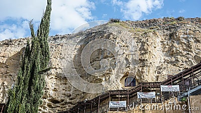 Holy place in the mountain Church in Cyprus Stock Photo