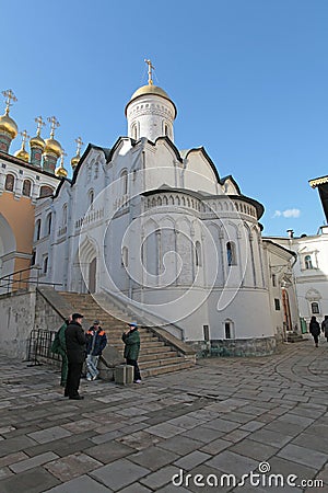 The Holy Robe Deposition Church, Moscow Kremlin Editorial Stock Photo