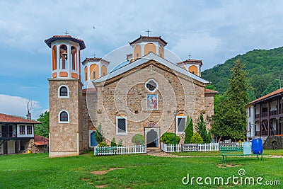 Holy Trinity monastery - Varovitets near Etropole, Bulgaria Editorial Stock Photo