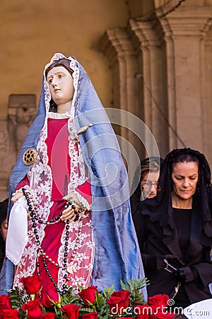 Holy Week Editorial Stock Photo