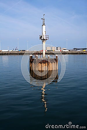 Holyhead Port Stock Photo