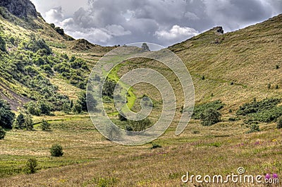 Holyrood Park Stock Photo