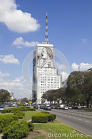 Homage to Evita Peron Editorial Stock Photo