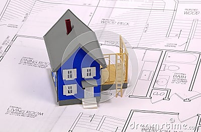 Home Addition Stock Photo