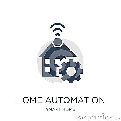 Home automation icon. Trendy flat vector Home automation icon on Vector Illustration