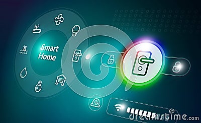 Home Automation System Stock Photo