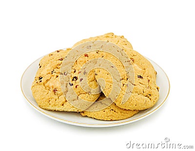 Home baked cookies Stock Photo