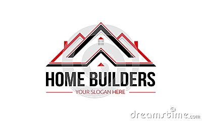 Home Builders Logo Stock Photo