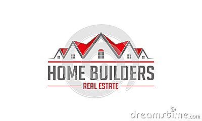 Home Builders logo template Vector Illustration