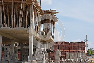 Home building construction Stock Photo