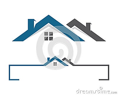 Home and building logo Vector Illustration