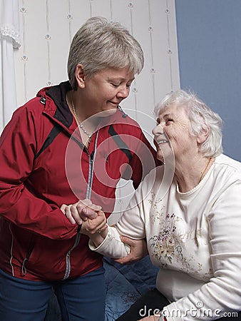 Home care Stock Photo