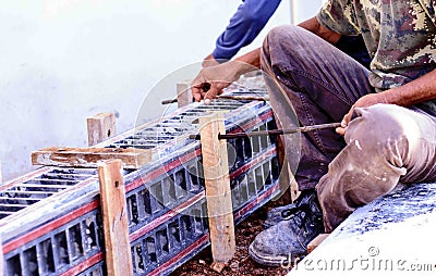 Home construction Stock Photo