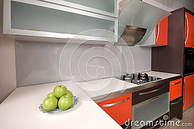 Home cookery furniture. Stock Photo