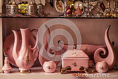 Home Decorations in an Interior Decoration Shop Editorial Stock Photo