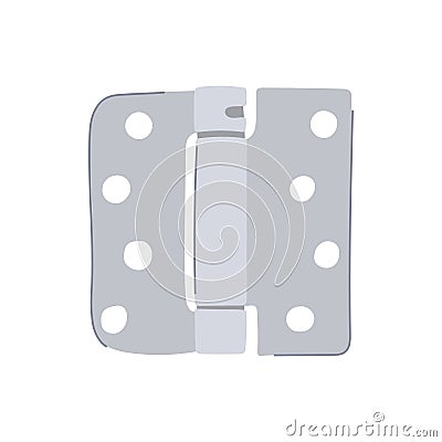 home door hinge cartoon vector illustration Cartoon Illustration