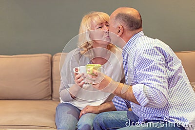 Home, family, parents together concept Stock Photo