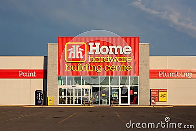 Home Hardware Store Editorial Stock Photo