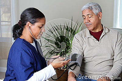 Home Health Care Stock Photo