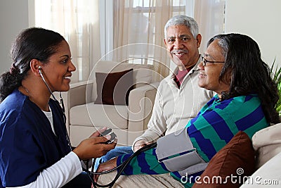 Home Health Care Stock Photo