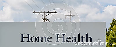 Home Health Care or Homecare Stock Photo