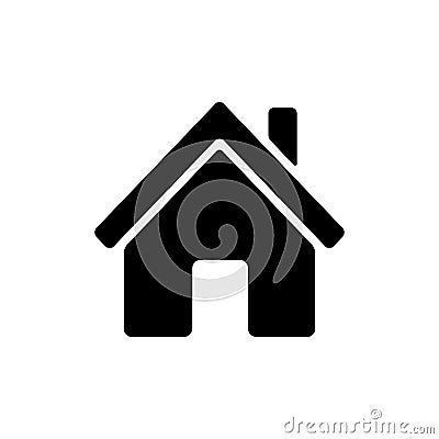 Home icon. Vector Illustration