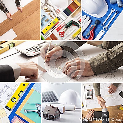 Home improvement and renovation Stock Photo