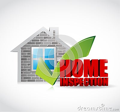 home inspection approved illustration design Cartoon Illustration