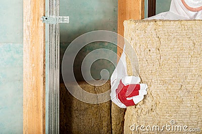 Home insulation Stock Photo