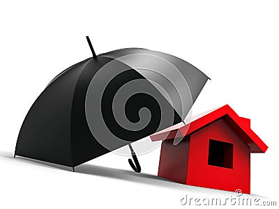 Home Insurance concept Stock Photo