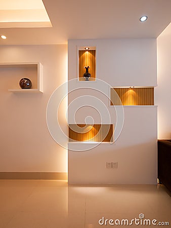 Home interior decoration Stock Photo