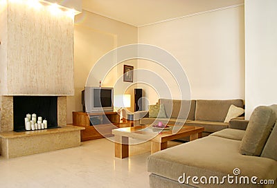 Home interior design Stock Photo