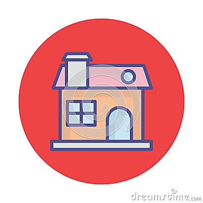 Home Isolated Vector icon which can easily modify or edit Vector Illustration