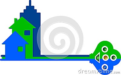 Home key Vector Illustration