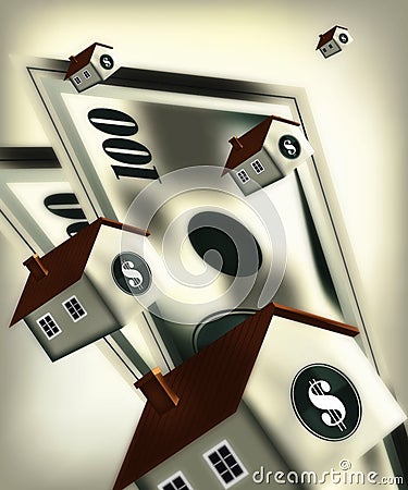 Home Loan 2 Cartoon Illustration