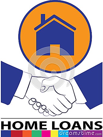 Home loan logos Vector Illustration