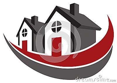 Home Logo Stock Photo