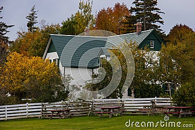 Home of Lucy Maud Montgomery on Prince Edward Island Stock Photo