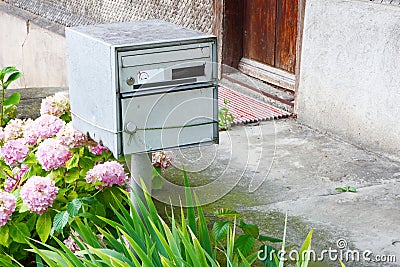 Home mailbox Stock Photo