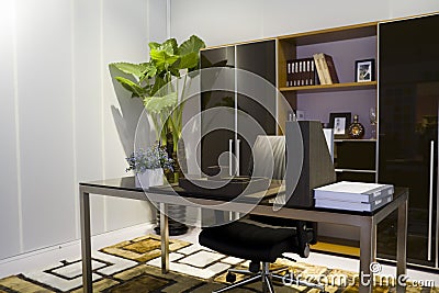 Home Office Stock Photo