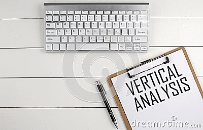 VARIABLE ANNUITY text on paper on chart background Stock Photo