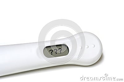 Home Pregnancy Test Stock Photo