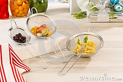 Home products gourmet Stock Photo