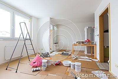 Home renovation Stock Photo