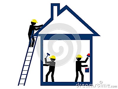 Home repair Stock Photo