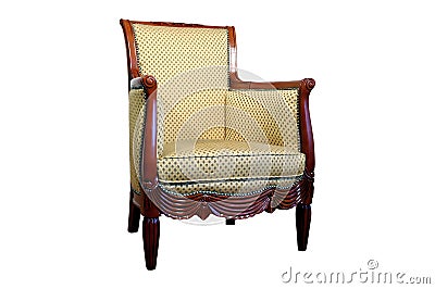 Home retro chair Stock Photo