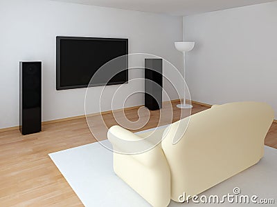 Home theater Stock Photo
