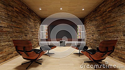 Home theatre tv projector design soft sofa uhd 4k entertainment home design beautiful perfect Stock Photo